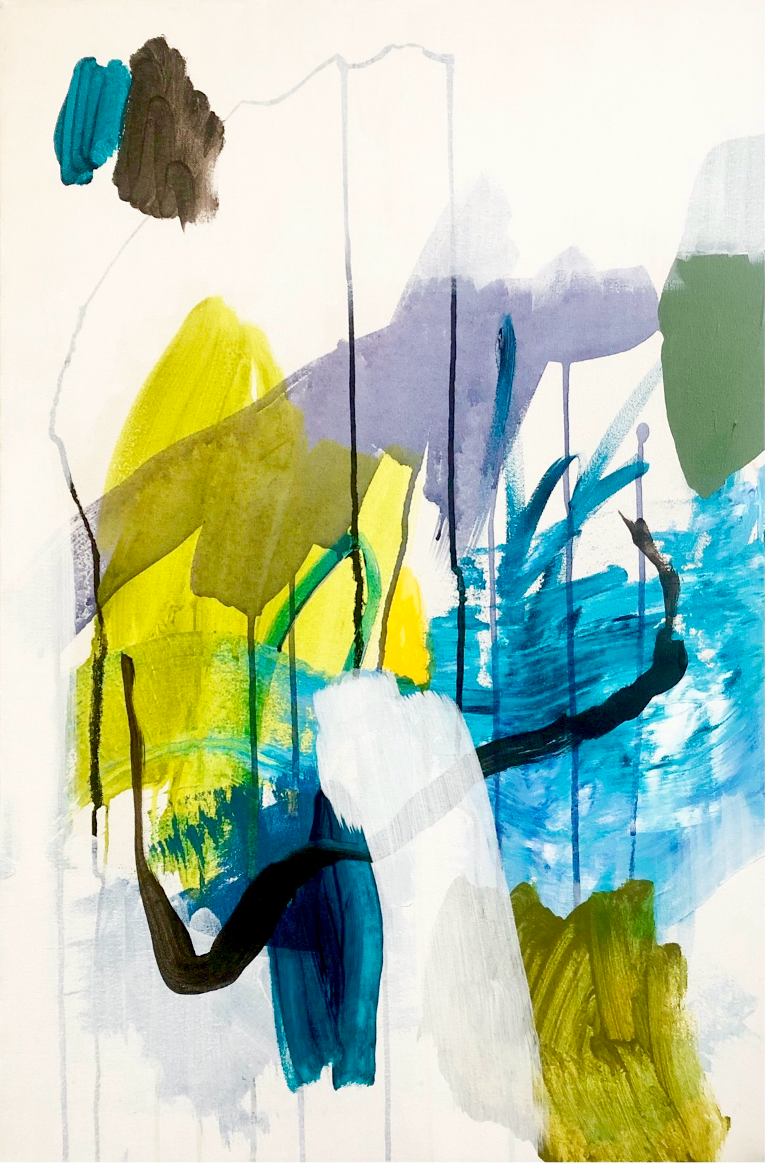 “It’s a Cover Up”
20x30 inches
Mixed Media on Canvas
2021