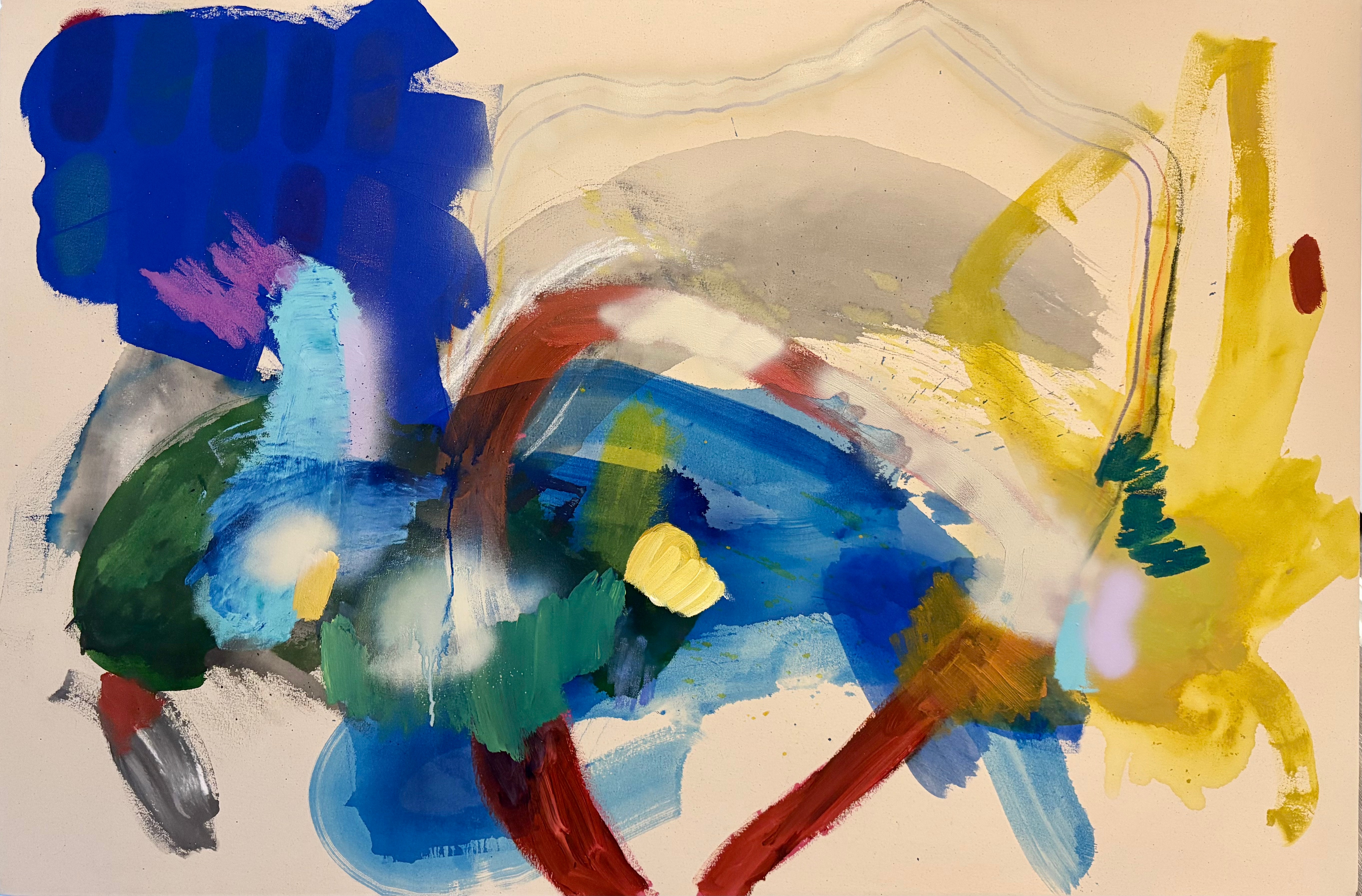 "Trying Something New"
60x40 inches
Mixed Media on Canvas
2026